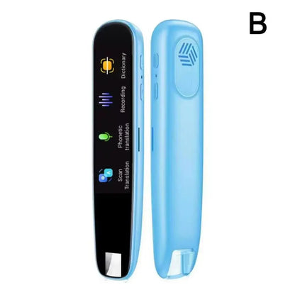 Smart AI Scan Reader Portable Voice Translator Scanner Pen WIFI AI Voice 112 Languages Translator for Dyslexia Autism